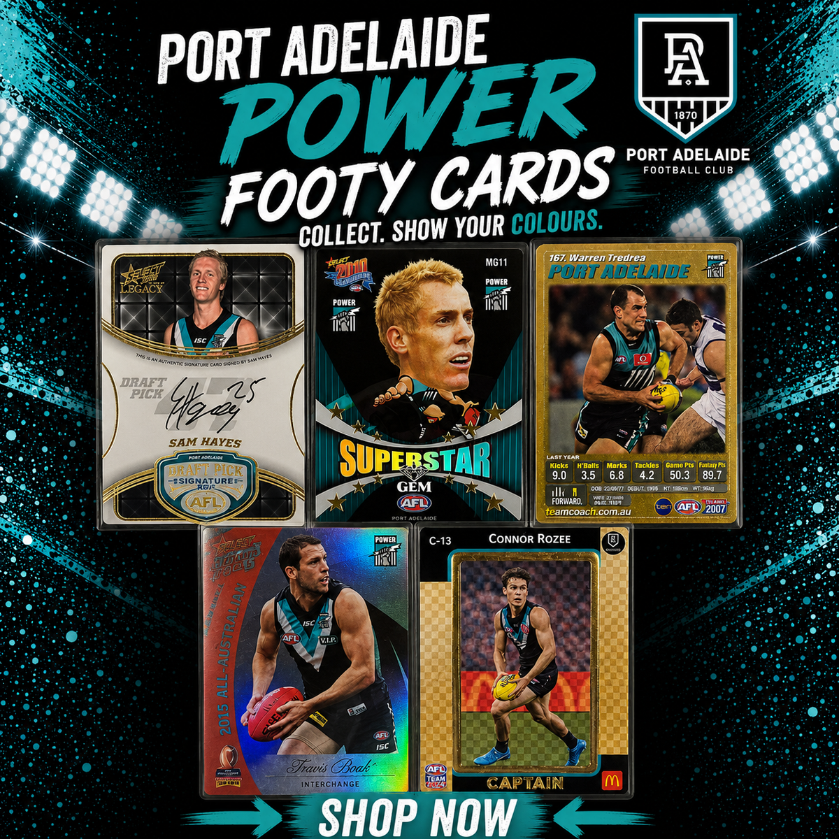 Port Adelaide Power Tower ($12 per card)
