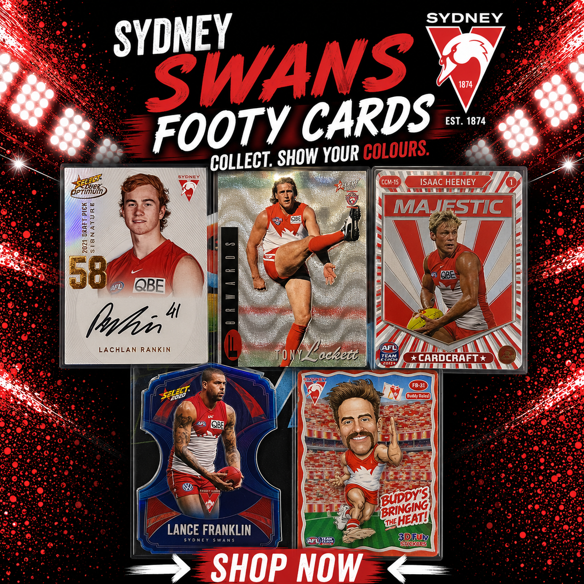 Sydney Swans Tower ($12 per card)