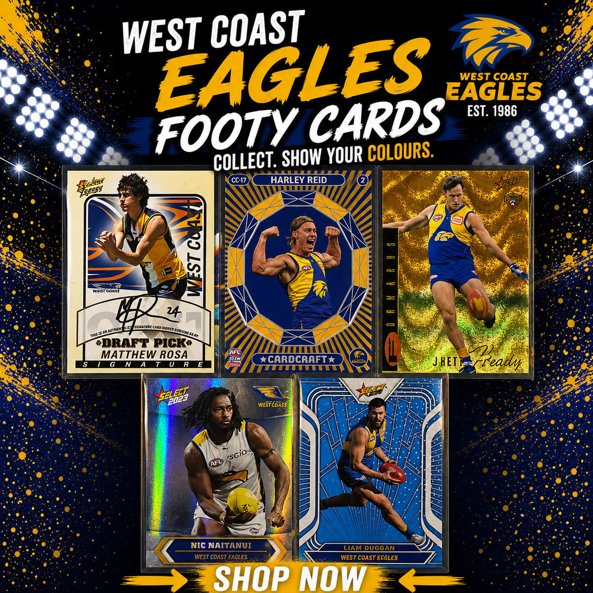 West Coast Eagles Tower ($12 per card)